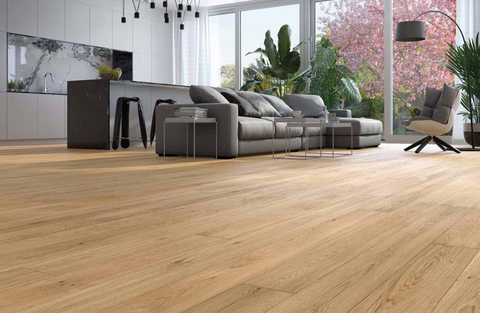 Parquet Maxiplancia Rovere Naturale 10 mm - Collezione Factory Essential